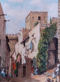 Callejuela de los Moros y De Torre del Mirador c16th century.
